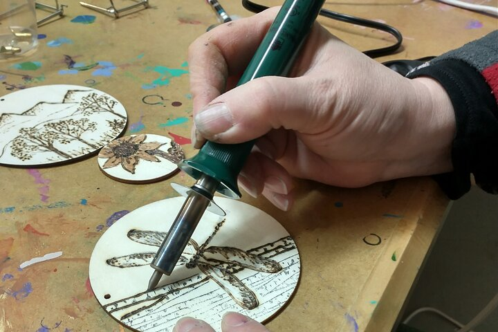 Pyrography Wood Burning Class - Photo 1 of 7